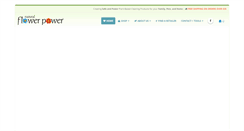 Desktop Screenshot of naturalflowerpower.com
