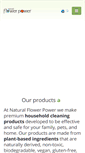 Mobile Screenshot of naturalflowerpower.com
